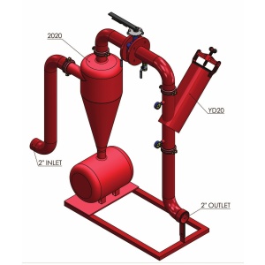 » System filtrujący hydrocyklon + filtr dyskowy - FELMIX